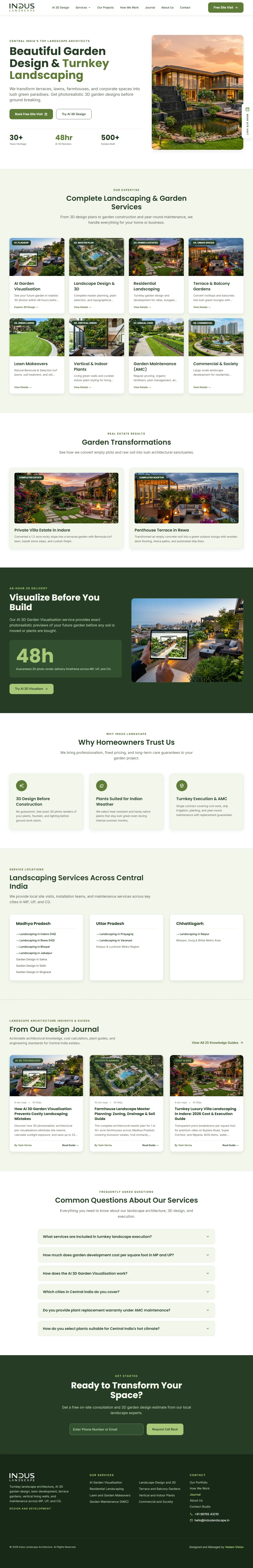 Indus Landscape - Eco-Centric Landscape Architecture & Urban Greening