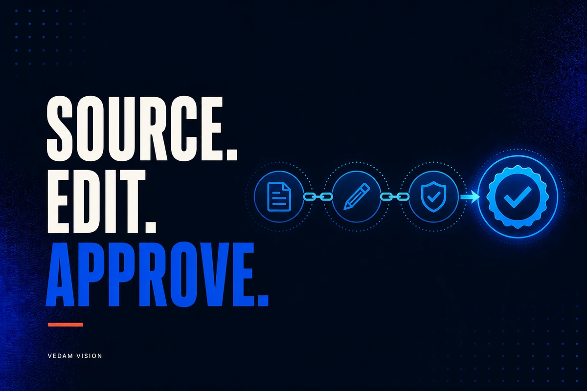 A simple creative provenance record protects review and trust
