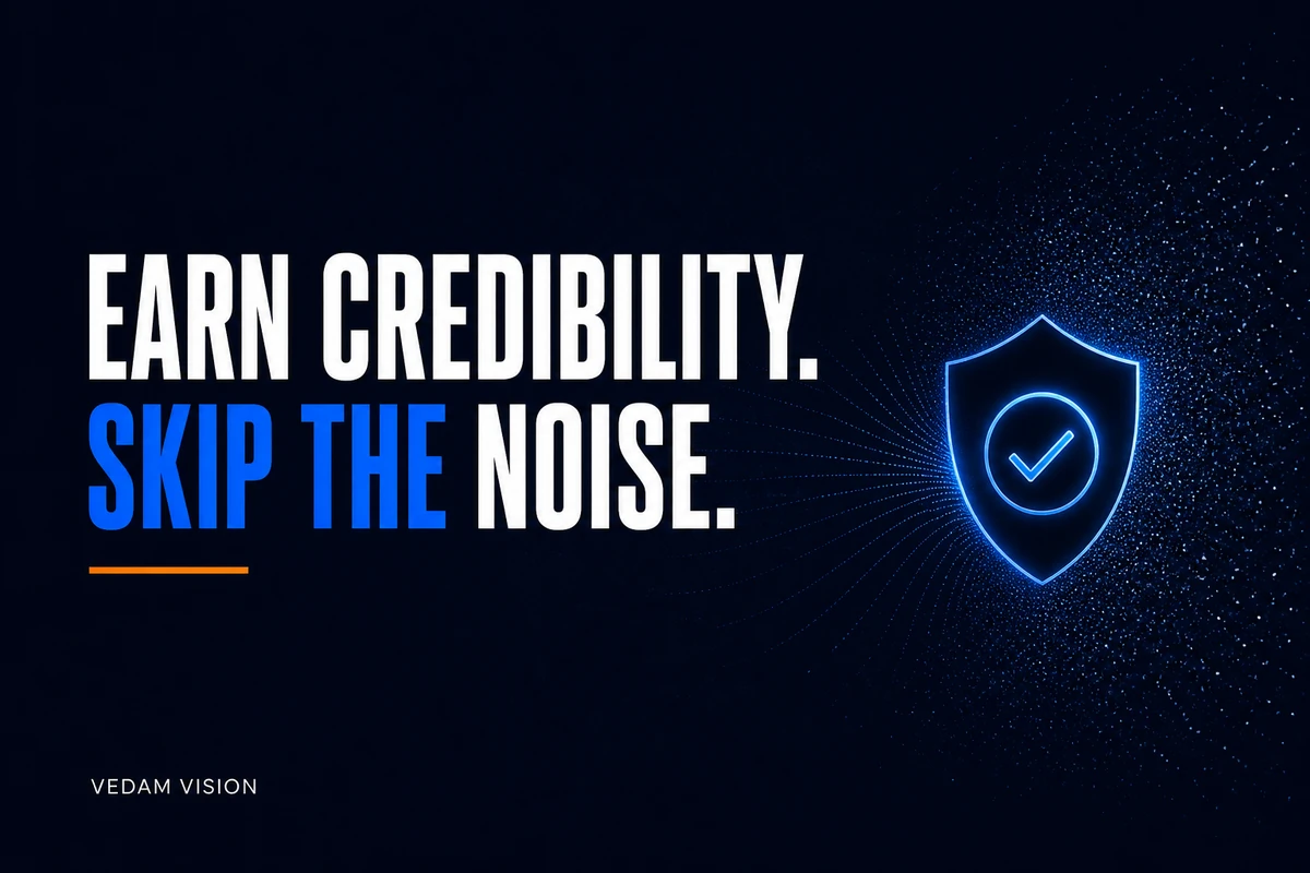 A thought leadership content strategy for founders who want credibility, not noise - Blog | Vedam Vision