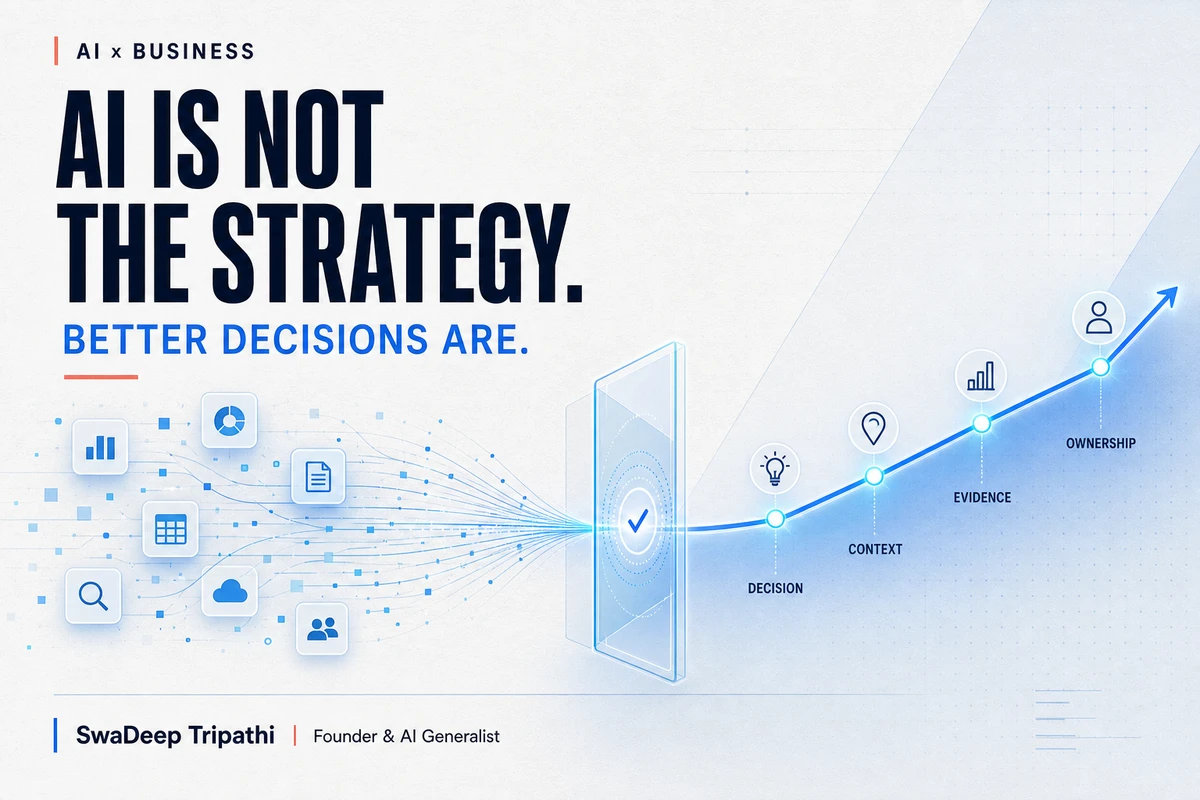 AI Is Not the Strategy: Better Decisions Are