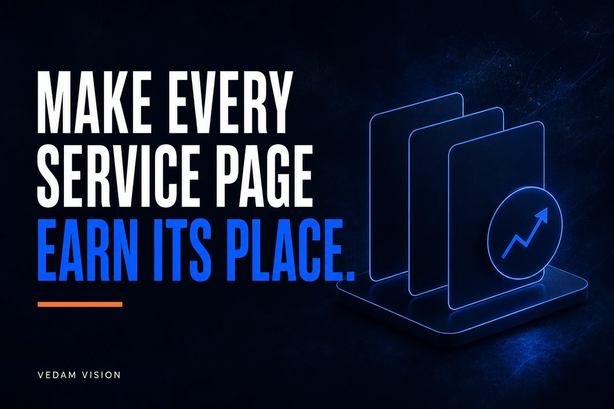 An on-page SEO checklist for a helpful service page - Blog | Vedam Vision