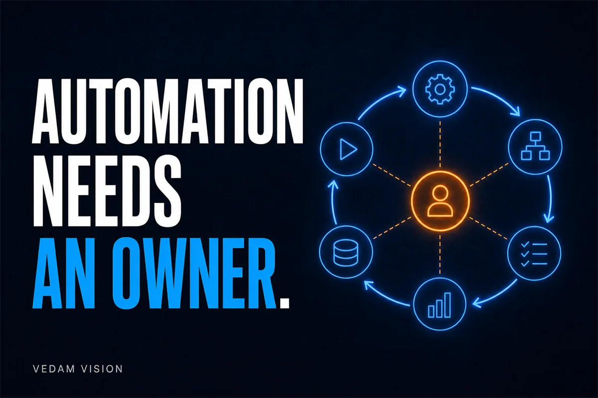How to automate repetitive tasks at work without creating a hidden maintenance problem - Blog | Vedam Vision