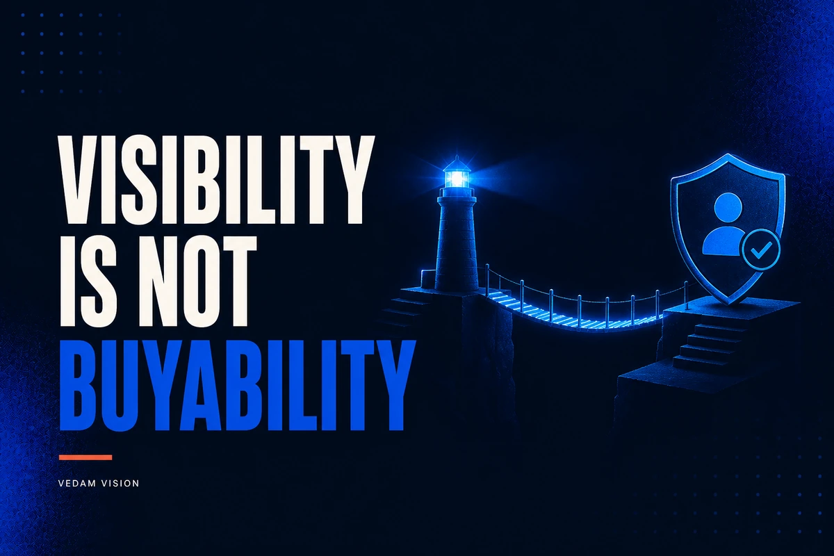 B2B growth is shifting from visibility toward buyer confidence