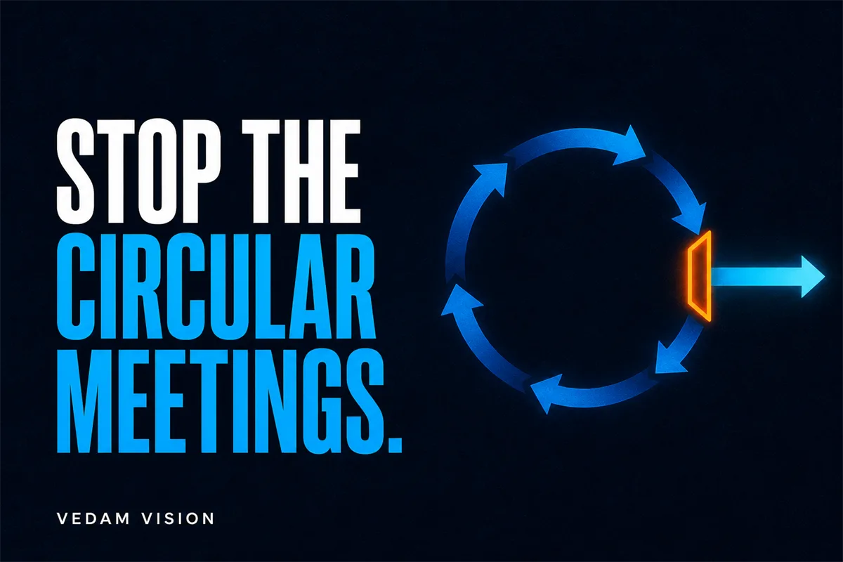 A business decision-making framework for teams that need fewer circular meetings