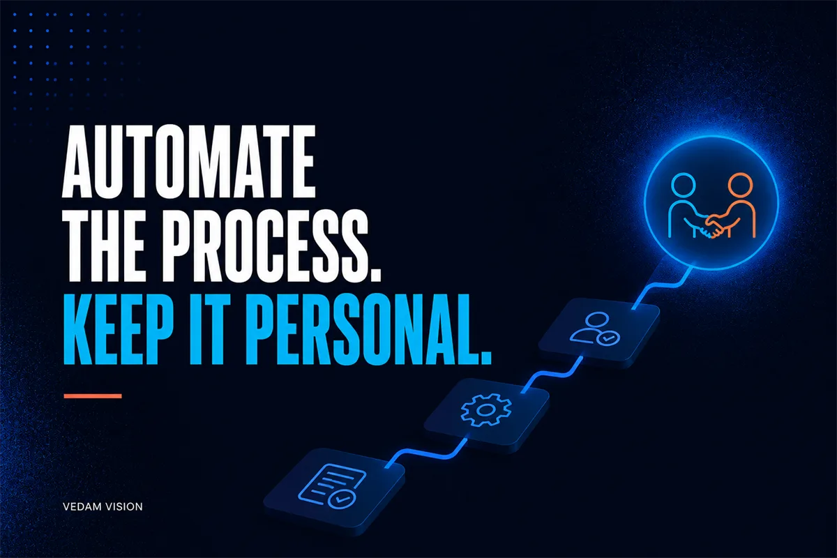 How to automate client onboarding while keeping the experience personal - Blog | Vedam Vision
