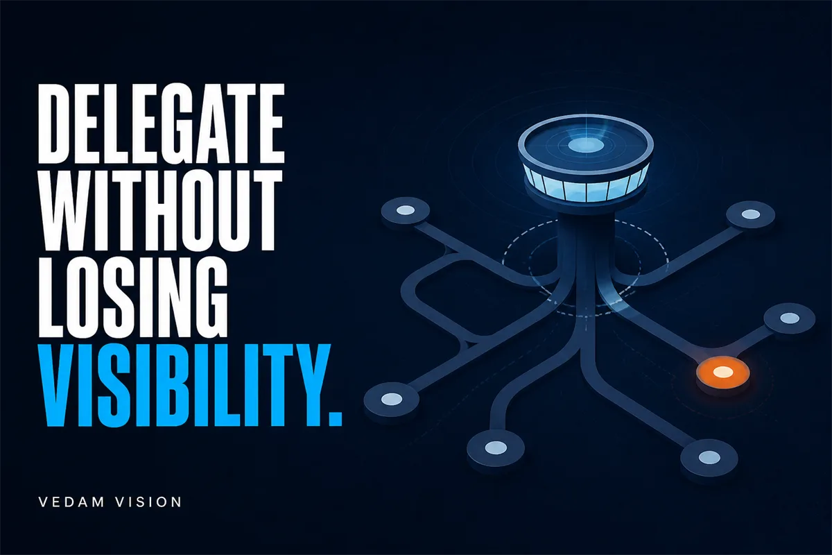 How to delegate in a small business without losing visibility or quality