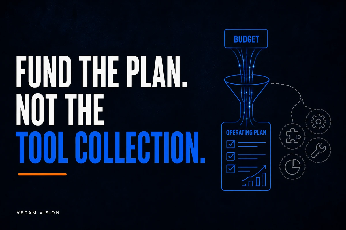 How to Allocate a Small Marketing Budget Before Buying More Tools - Blog | Vedam Vision