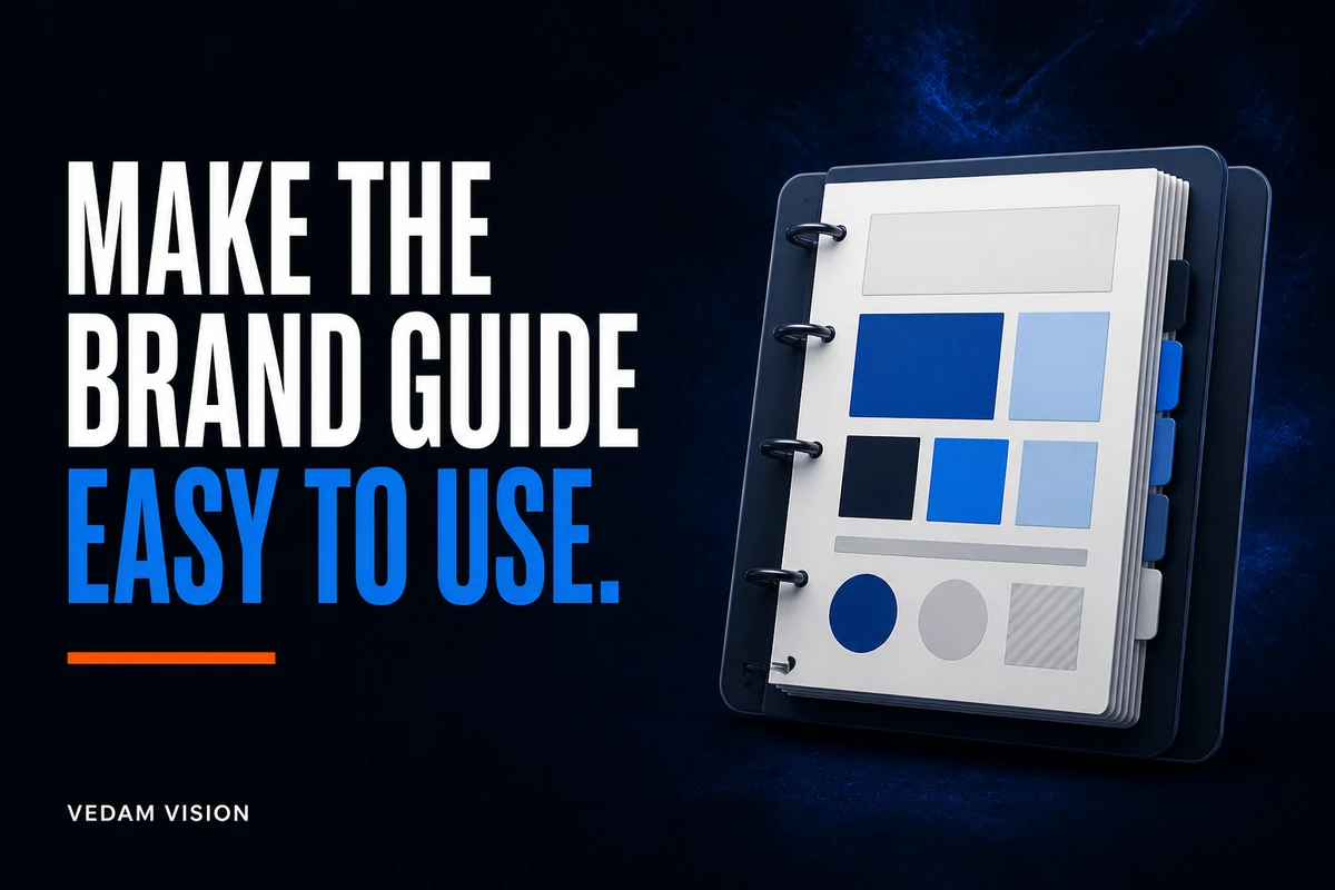 How to create practical brand guidelines a small team will use - Blog | Vedam Vision