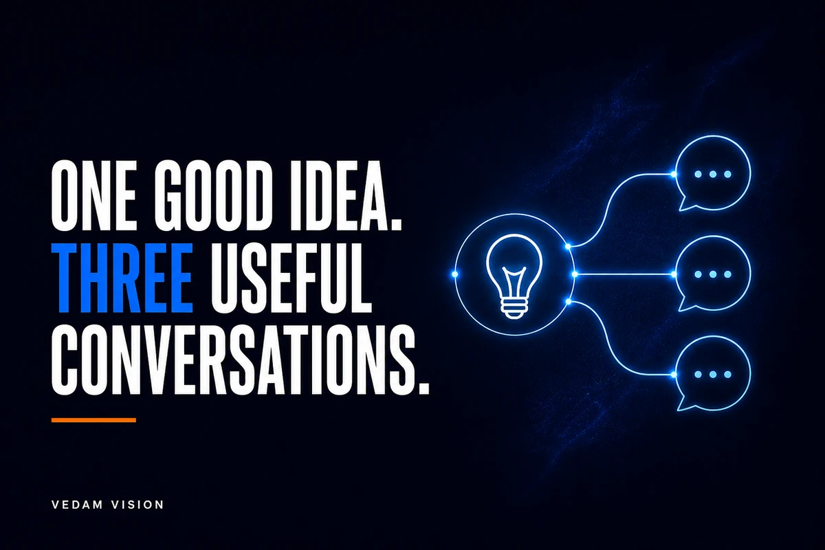 How to Repurpose One Useful Idea for LinkedIn, a Blog, and a Sales Conversation | Vedam Vision