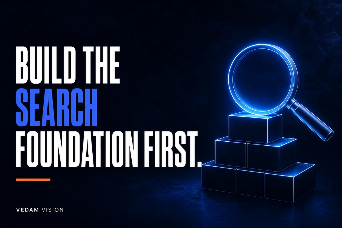SEO for a small business website: a practical starting point - Blog | Vedam Vision