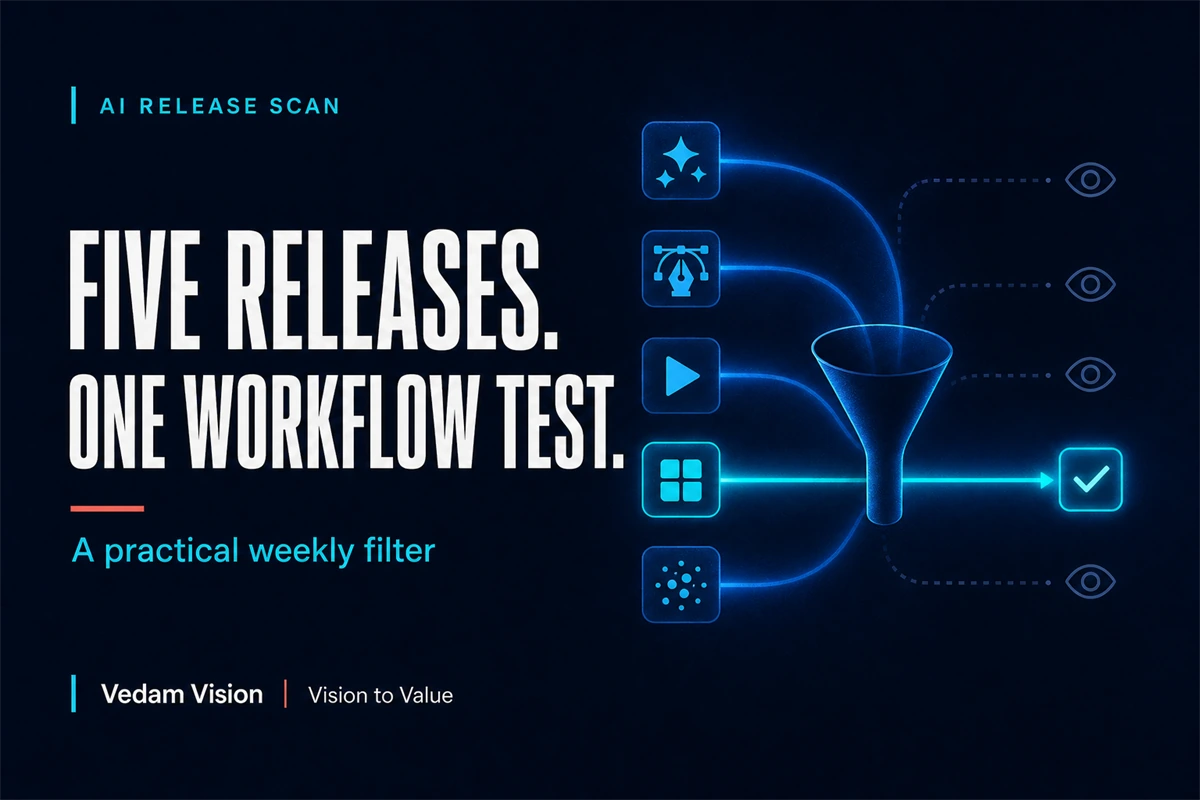 How to Run a Weekly AI Release Scan for Business Workflows